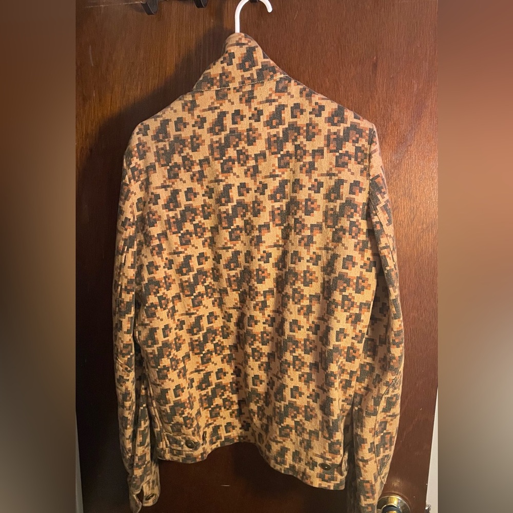 Beauty:Beast Pixel Leopard Camo Jacket